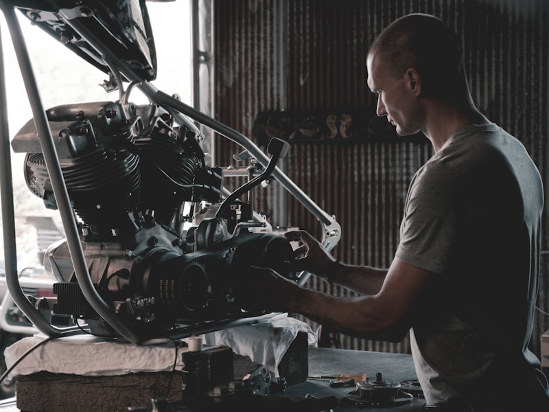 Marcus Delgado, founder and master technician at Ironline Auto Body